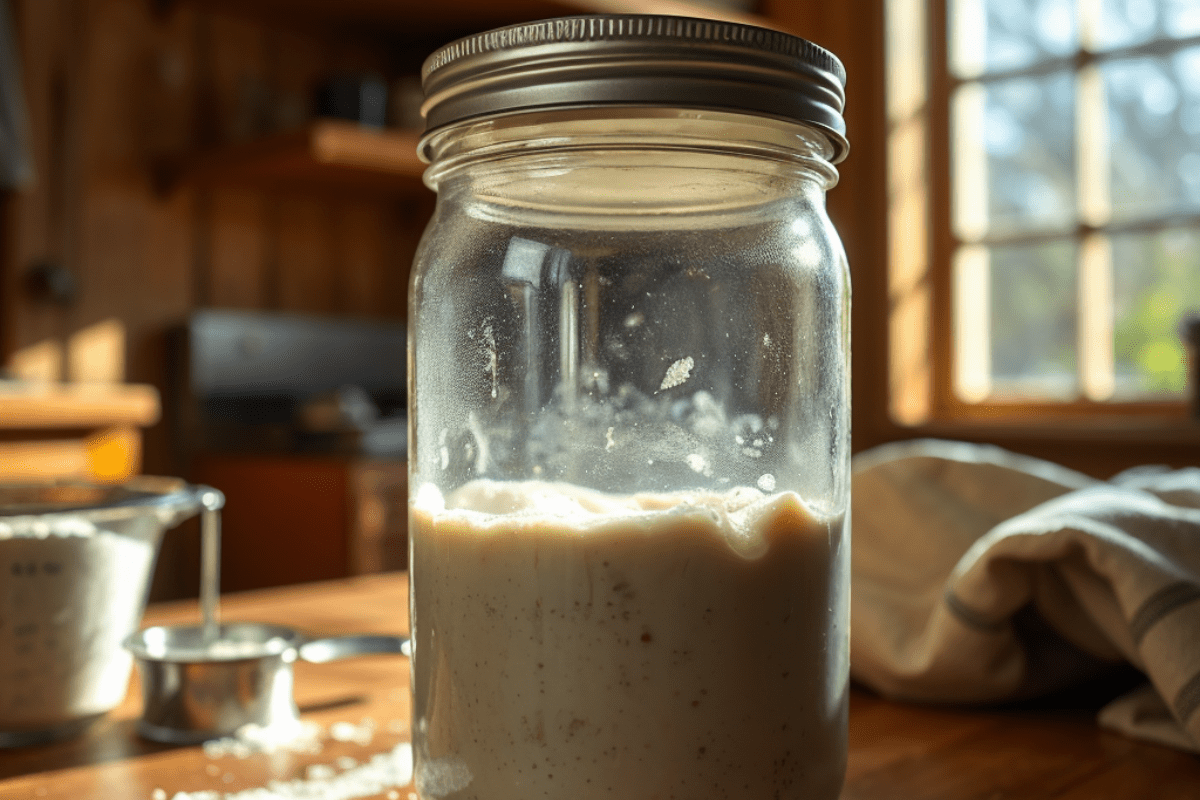 can you freeze sourdough starter